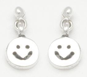 Carita earrings smiling