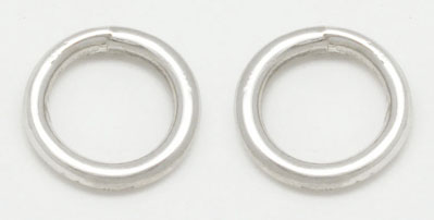 Earrings and  circle