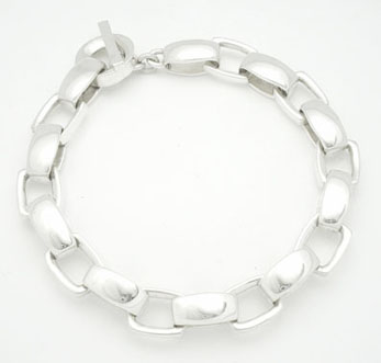Bracelete smoothed oval ring