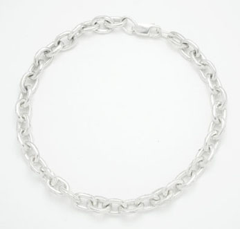 Bracelet chain of oval small