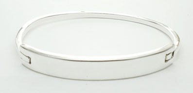Bracelet of square  tube with plate page