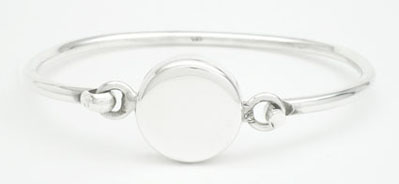 Bracelet  tube with smooth oval