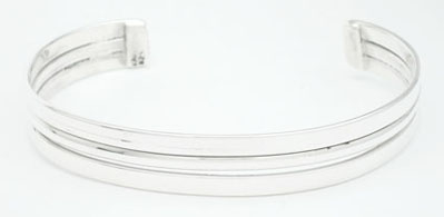 Bracelet 3 flat  tubes