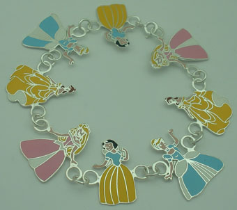Princesses' bracelet with ring circles