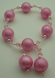 Bracelet pink Pearl