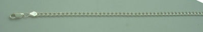 Chain of round esabones 54 cm diamond finishings.