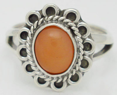 Ring with glass sunflower and form of flower