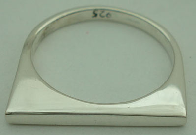 Ironed ring 5, 5 1/2, 6, 6 1/2, 7, 7 1/2, 8, 8 1/2