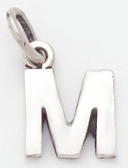 Pendant of letter M