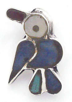 Bird pendant small to different stones