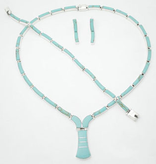 Barritas Set with turquoise frame quitman