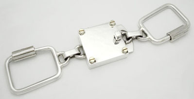 Field Key holder with brass screws