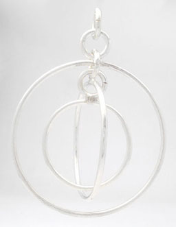 Pendant   circle with three rings