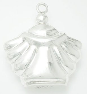 Earring perfume bottle with waves