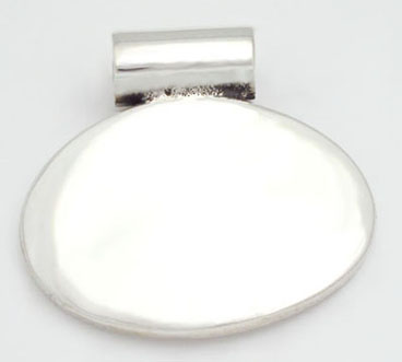 Pendant   medium oval with  tube