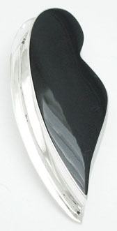 Earring forms of onyx sheet